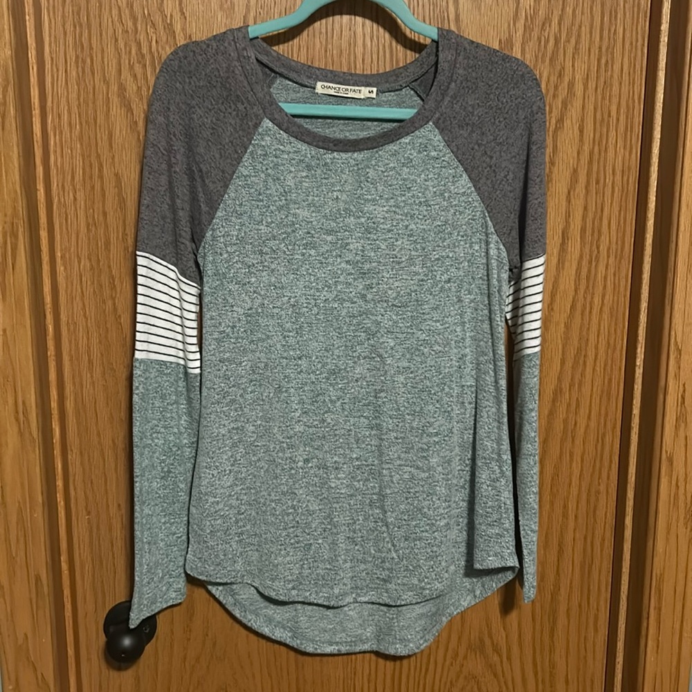 Soft brushed long sleeve cozy top